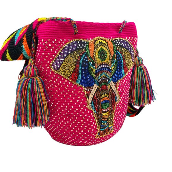Colorful Embroidered Women's Bag - Picture 4 of 16